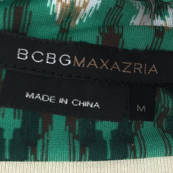 BCBG MaxAzria Green Halter Top M - Picture 6 of 6